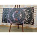 CANVAS PRINT GOLDEN MANDALA - PICTURES FENG SHUI - PICTURES