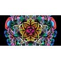 CANVAS PRINT MANDALA OF HEALTH - PICTURES FENG SHUI - PICTURES