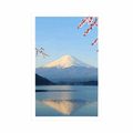 AFFICHE VUE SUR LE LAC DU MONT FUJI - NATURE - AFFICHES