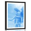 POSTER WITH MOUNT BEAUTIFUL ANGEL IN THE SKY - ANGELS - POSTERS