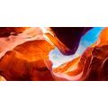 WANDBILD ANTELOPE CANYON IN ARIZONA - BILDER VON NATUR UND LANDSCHAFT - BILDER