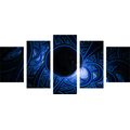 5-PIECE CANVAS PRINT MYSTERIOUS PATTERNS - ABSTRACT PICTURES - PICTURES