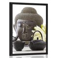 POSTER WELLNESS-STILLLEBEN MIT BUDDHA - FENG SHUI - POSTER