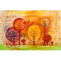 SELF ADHESIVE WALLPAPER TREES IN AUTUMN COLORS - SELF-ADHESIVE WALLPAPERS - WALLPAPERS