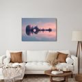 WANDBILD NATUR IN GITARRENKLÄNGEN - MUSIKBILDER - BILDER