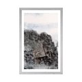 POSTER WITH MOUNT LANDSCAPE PAINTING - NATURE - POSTERS