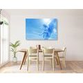 CANVAS PRINT BEAUTIFUL ANGEL IN THE SKY - PICTURES OF ANGELS - PICTURES