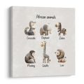 OBRAZ AFRICKÁ ZVÍŘATA - DĚTSKÉ OBRAZY ZVÍŘÁTKA - OBRAZY