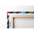CANVAS PRINT BEAUTIFUL PATTERN IN COLORS - ABSTRACT PICTURES{% if product.category.pathNames[0] != product.category.name %} - PICTURES{% endif %}