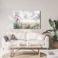 WANDBILD ROMANTISCHE BLUMENWIESE - WANDBILDER FELDER UND WIESEN - BILDER