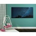 CANVAS PRINT MILKY WAY AMONG THE STARS - PICTURES OF SPACE AND STARS - PICTURES