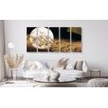 5-PIECE CANVAS PRINT ABSTRACTION OF THE NIGHT SKY - ABSTRACT PICTURES - PICTURES