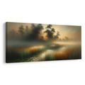 OBRAZ PODZIMNÍ MLHA - OBRAZY POLE A LOUKY - OBRAZY