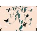 SELF ADHESIVE WALLPAPER BEAUTIFUL BUTTERFLIES IN NATURE - SELF-ADHESIVE WALLPAPERS - WALLPAPERS