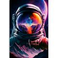 WANDBILD PORTRÄT EINES ASTRONAUTEN - WANDBILDER ASTRONAUT - BILDER
