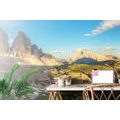 WALL MURAL VIEW OF MOUNTAIN SCENERY - WALLPAPERS NATURE - WALLPAPERS