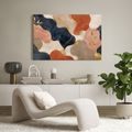 WANDBILD ELEGANTE ABSTRAKTION MIT GOLD - WANDBILDER ABSTRAKTE FORMEN - BILDER