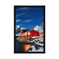 AFFICHE PAYSAGE EN NORVÈGE - NATURE - AFFICHES