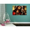CANVAS PRINT JESUS WITH THE LAMB - ABSTRACT PICTURES - PICTURES