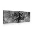 IMPRESSION SUR TOILE ARBRE DE VIE EN NOIR ET BLANC - IMPRESSIONS SUR TOILE NOIR ET BLANC - IMPRESSION SUR TOILE