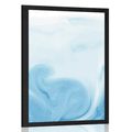 POSTER BEAUTIFUL BLUE ABSTRACTION - ABSTRACT AND PATTERNED - POSTERS