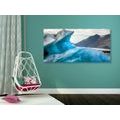 CANVAS PRINT ICEBERG FORMATIONS - PICTURES OF NATURE AND LANDSCAPE - PICTURES