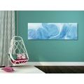 CANVAS PRINT BEAUTIFUL BLUE ABSTRACTION - ABSTRACT PICTURES - PICTURES
