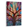 OBRAZ STROM ŽIVOTA V DUHOVÝCH BARVÁCH - OBRAZY STROMY ŽIVOTA - OBRAZY