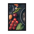 POSTER CULINARY ART - WITH A KITCHEN MOTIF - POSTERS