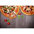 FOTOTAPETA PIZZA - TAPETY JEDLÁ A NÁPOJE - TAPETY