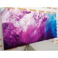 CANVAS PRINT MAGICAL PURPLE ABSTRACTION - ABSTRACT PICTURES - PICTURES