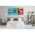 5-PIECE CANVAS PRINT ABSTRACT ARTWORK - ABSTRACT PICTURES{% if product.category.pathNames[0] != product.category.name %} - PICTURES{% endif %}
