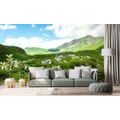 WALL MURAL VALLEY IN MONTENEGRO - WALLPAPERS NATURE - WALLPAPERS