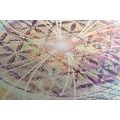 CANVAS PRINT MANDALA IN AN INTERESTING DESIGN - PICTURES FENG SHUI - PICTURES