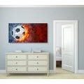 CANVAS PRINT SOCCER BALL - ABSTRACT PICTURES{% if product.category.pathNames[0] != product.category.name %} - PICTURES{% endif %}