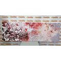 CANVAS PRINT ABSTRACTION IN SOFT TONES - ABSTRACT PICTURES - PICTURES