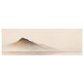 TABLEAU SUR TOILE – SILHOUETTE PAISIBLE DES MONTAGNES - TABLEAUX DE MONTAGNE - TABLEAUX
