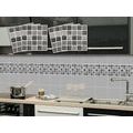 TILE STICKERS GRAY MOSAIC - TILE STICKERS - STICKERS