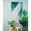 IMPRESSION SUR TOILE ABSTRACTION BLEUE MODERNE - IMPRESSIONS ABSTRAITES SUR TOILE - IMPRESSION SUR TOILE