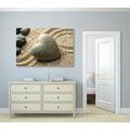 CANVAS PRINT STONE HEART - PICTURES FENG SHUI - PICTURES