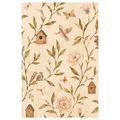 TABLEAU SUR TOILE – BRANCHETTES ROMANTIQUES AUX NICHOIRS - TABLEAUX DE FLEURS - TABLEAUX