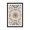 POSTER WITH MOUNT UNIQUE ETHNIC PATTERN - ABSTRACT AND PATTERNED - POSTERS