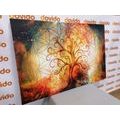 WANDBILD BAUM MIT DER BLUME DES LEBENS - BILDER MIT FENG SHUI-MOTIVEN - BILDER