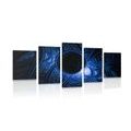5-PIECE CANVAS PRINT MYSTERIOUS PATTERNS - ABSTRACT PICTURES{% if product.category.pathNames[0] != product.category.name %} - PICTURES{% endif %}