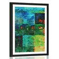 POSTER WITH MOUNT MODERN FINE ART - ABSTRACT AND PATTERNED - POSTERS