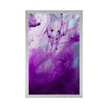 POSTER MAGICAL PURPLE ABSTRACTION - ABSTRACT AND PATTERNED - POSTERS