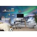 WALL MURAL NORWEGIAN NORTHERN LIGHTS - WALLPAPERS SPACE AND STARS - WALLPAPERS