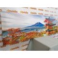 CANVAS PRINT CHUREITO PAGODA MONUMENT - PICTURES OF NATURE AND LANDSCAPE - PICTURES