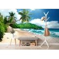 SELF ADHESIVE WALL MURAL BEAUTIFUL BEACH ON THE ISLAND OF SEYCHELLES - SELF-ADHESIVE WALLPAPERS - WALLPAPERS