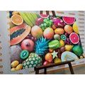 CANVAS PRINT TROPICAL FRUIT - PICTURES OF FOOD AND DRINKS - PICTURES